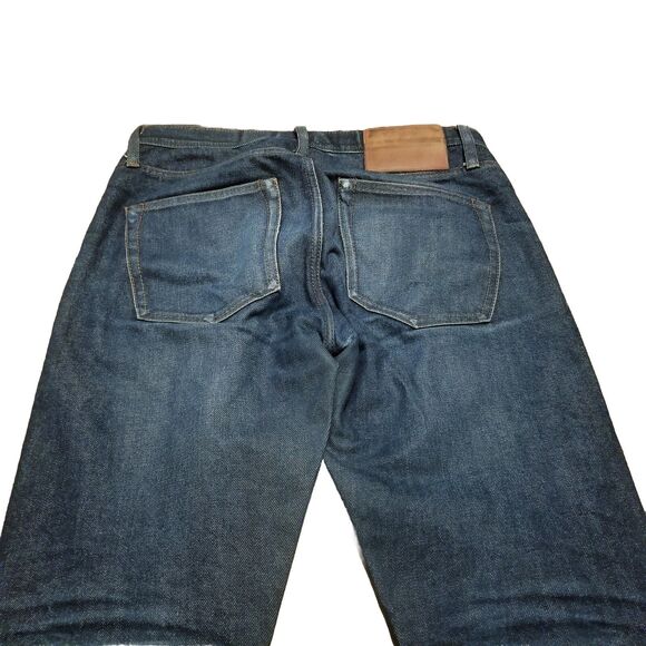 Unbranded Brand UB401 Jeans Size 30 Selvedge Tight 14.5 oz Button Fly (31x31.5) - Picture 4 of 6